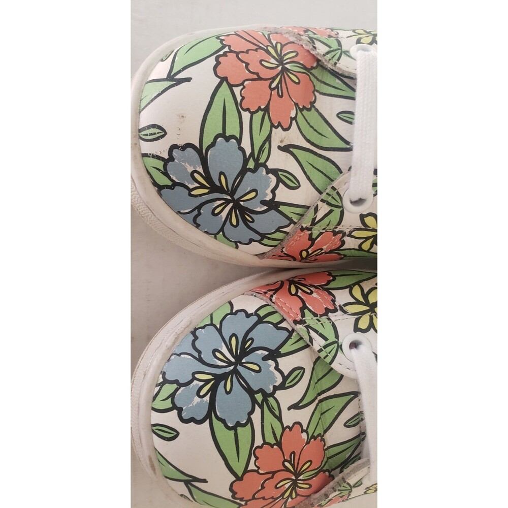 Adidas Stan Smith Womens Leather Originals   Floral Print Primegreen Size 10 - Picture 8 of 16